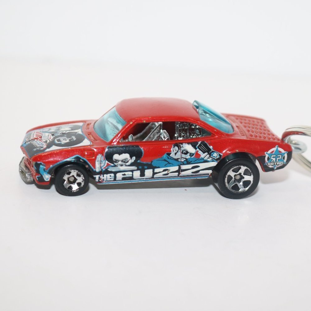 Hot Wheels Vairy 8 loose diecast CUSTOM keychain